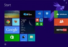 Microsoft Windows 8.1 Preview recenzija Home Screen