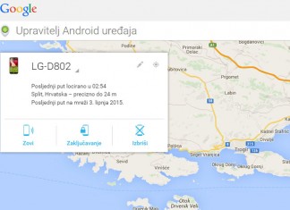 Android Device Manager – Aplikacija za lociranje Android uređaja Google device Manager