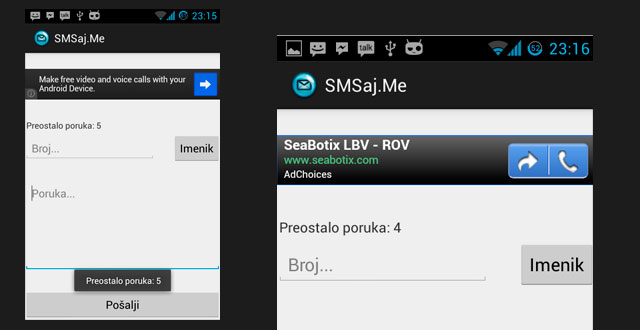 smsaj.me android