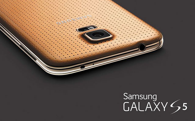 Samsung Galaxy S5 zlatni