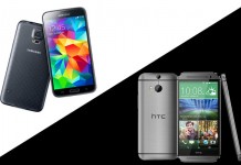 HTC One (M8) ili Samsung Galaxy S5 Samsung Galaxy S5 - HTC One (M8)