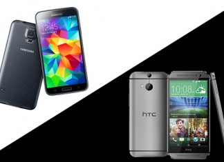 Samsung Galaxy S5 - HTC One (M8)