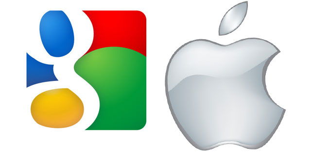 Google i Apple Logo