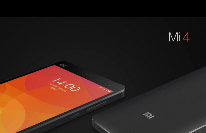 Xiaomi Mi4 - prednja i stražnja strana