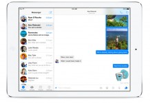 Izašao Facebook Messenger za iPad Facebook Messenger za iPad sučelje