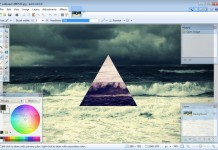 Izašla nova verzija Paint.NET programa za obradu slika Paint.NET 4.0 sučelje