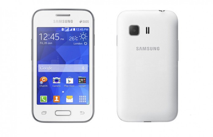 Samsung Galaxy Young 2 prednja i stražnja strana uređaja
