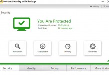 Izašao Norton Security 2015 Norton internet security 2015 Sučelje glavnog prozora