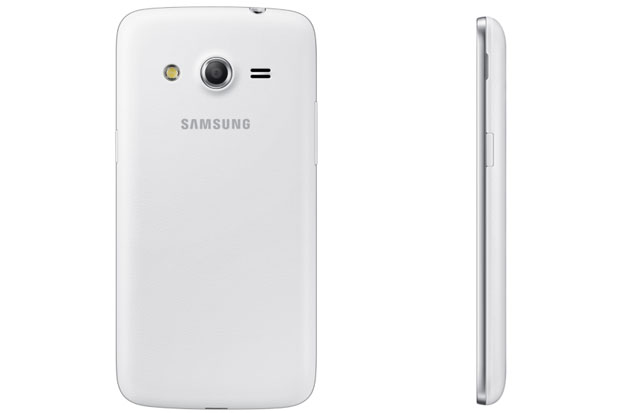 Samsung Galaxy Core LTE stražnja i bočna strana
