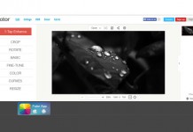 Fotor – Online aplikacija za uređivanje slika Fotor desktop sučelje