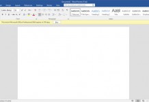 Microsoft Office 2016 Public Preview office 2016 preview word sučelje
