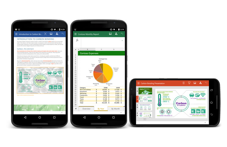 Word, Excel i PowerPoint za Android