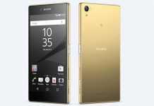 Xperia Z6 će imati ekran s tehnologijom osjetljivu na jačinu pritiska Sony Xperia Z5 zlatna