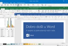 Microsoft Office 2016 recenzija Word, Excel, PowerPoint sučelja Office 2016