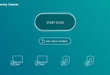 Kaspersky Cleaner Kaspersky Cleaner sučelje