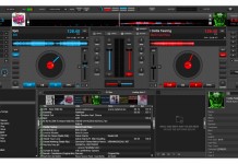 Virtual DJ 8 sučelje programa