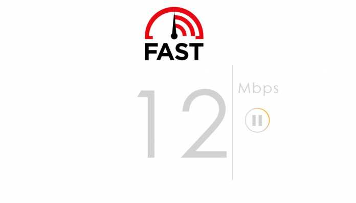 Fast.com izmjerite brzinu interneta