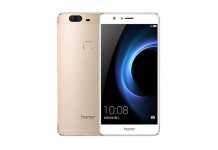 Huawei Honor V8 s i 5.7“ zaslonom i dvije 12 MP kamere Honor V8 prednja