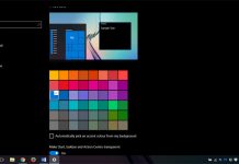 Windows 10 Anniversary Update Tamna tema u Windowsima
