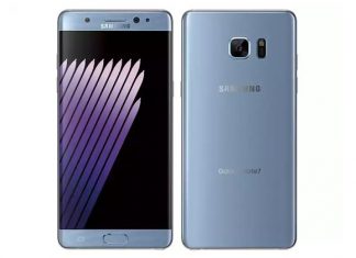 Galaxy Note7 blue coral