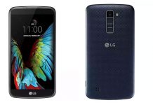 LG K10 tehničke specifikacije i cijena LG k10 Dizajn telefona u plavoj boji