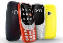 Nokia 3310 opet u modi Nokia 3310 crna, crvena, žuta i siva