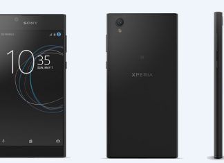 Sony Xperia L1 dizajn