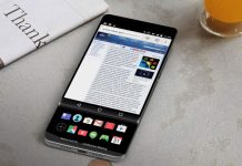 LG V30 s dodatnim „slide out“ zaslonom Render LG V30