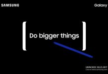 Samsung predstavlja Galaxy Note 8 23. kolovoza Galaxy Note 8 predstavljanje Do better things u New Yorku