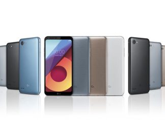 LG Q6 serija telefona u raznim bojama