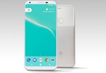 Google Pixel 2 prednja i stražnja strana telefona