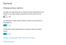 Microsoft još uvijek krši zakon o zaštiti osobnih podataka s Windowsima 10 windows 10 postavke privatnosti