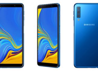 Samsung Galaxy A7 2018 naslovna plavi