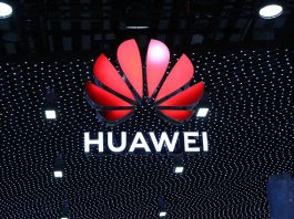 Huawei logotip na MWC2019 sajmu