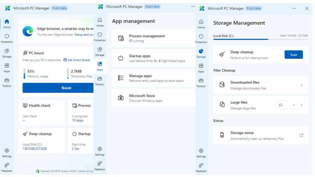 Microsoft PC Manager – Program za optimiziranje Windowsa