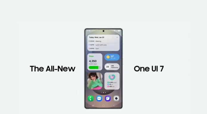 One UI7 na Samsung Galaxy pametnom telefonu